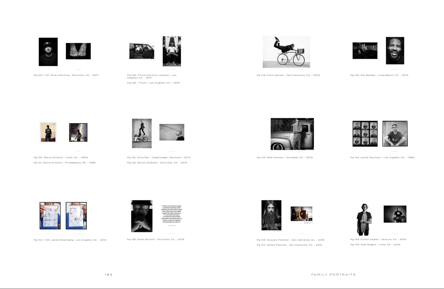 Family Portraits Photo Book